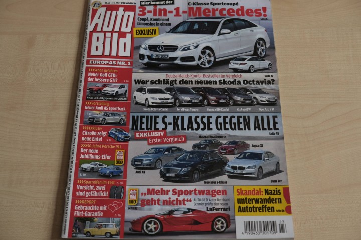 Deckblatt Auto Bild (23/2013)